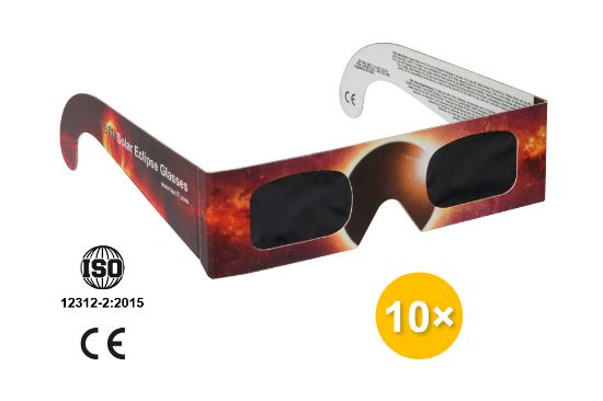 Picture of Solar eclipse glasses - 10 pack