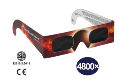 Picture of Solar eclipse glasses - 4800 pack